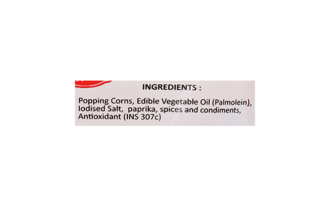 PopEat Delicious Popcorn Sizzling Barbeque Flavour   Pack  90 grams
